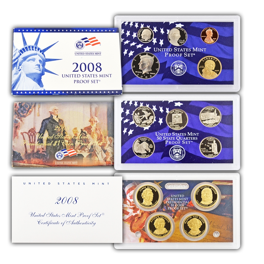 2008 Modern Issue Proof Set - 14 pc