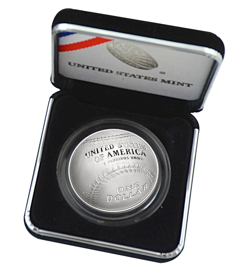 2014 Baseball Hall of Fame Silver Dollar - Proof - Original ...