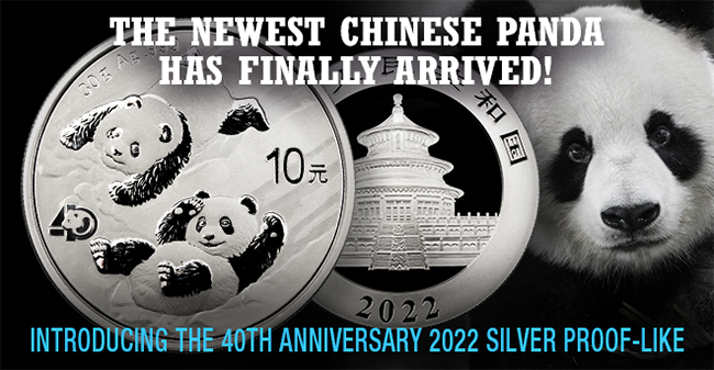 2022 China Silver Panda - Proof Like