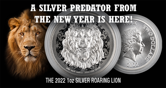 
2022 Roaring Lion 1 oz Silver - Uncirculated