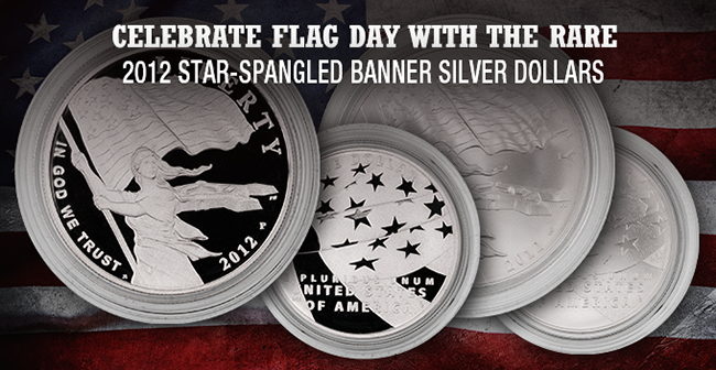 2012 Star Spangled Banner Silver Dollar