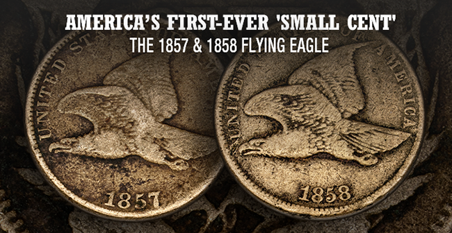 1857 and 1858 Flying Eagle Cents Circulated