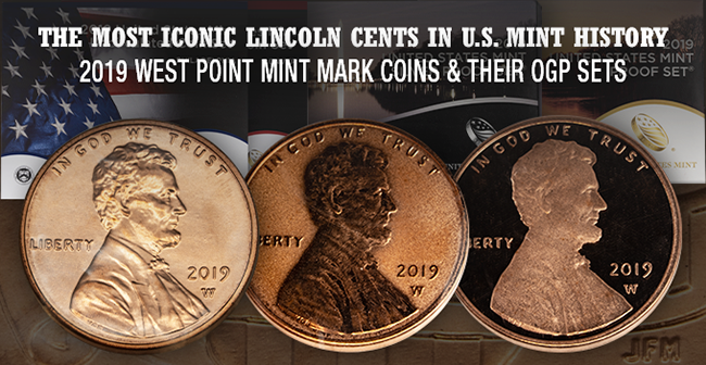 2019 Proof and Mint Sets with West Point Cents