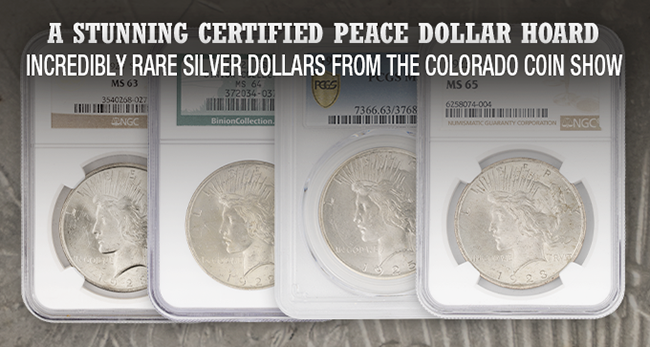 Certified Peace Dollars