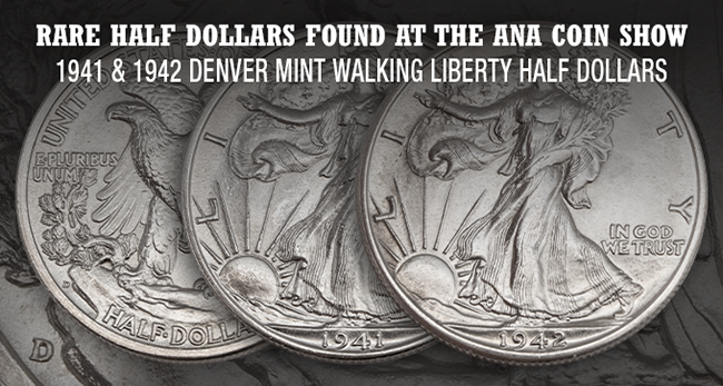 Uncirculated Walking Liberty Half Dollars