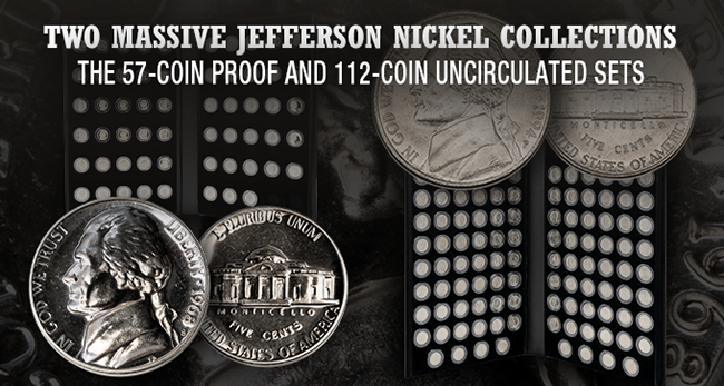 Jefferson Nickels Proof and Uncirculated Specials