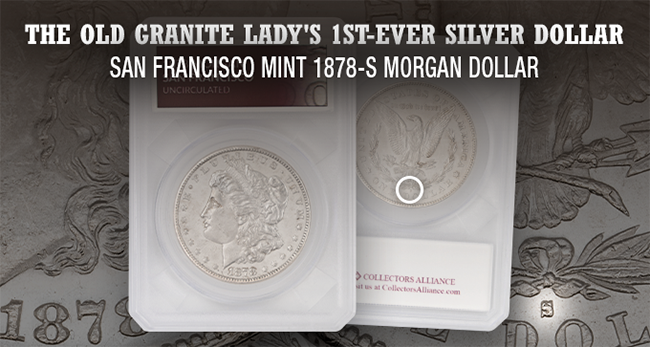 1878 Morgan Dollar - San Francisco - Uncirculated - Defender