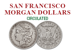 San Francisco Morgan Silver Dollars