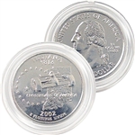 2002 Indiana Platinum Quarter - Denver Mint