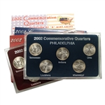 2002 Quarter Mania Set - Philadelphia and Denver Mint