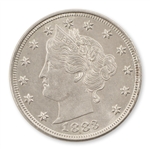 1883 Liberty Nickel - NO Cents - Uncirculated