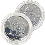 2002 Tennessee Platinum Quarter - Philadelphia Mint