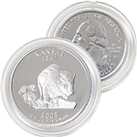 2005 Kansas Platinum Quarter - Philadelphia Mint