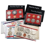Susan B Anthony Proof & Mint Sets - 1979 to 1981