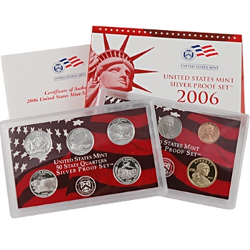 2006 US Silver Proof Set - Modern (10 pc)
