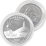 2006 Nebraska Platinum Quarter - Denver Mint