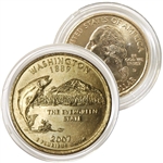 2007 Washington 24 Karat Gold Quarter - Denver