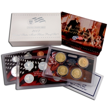 2007 US Proof Set - (14 pc) - Silver