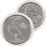 2007 Wyoming Platinum Quarter - Denver Mint