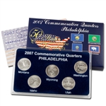 2007 Quarter Mania Uncirculated Set - Philadelphia Mint