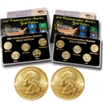 2007 Quarter Mania ( P & D ) Collection - Gold Edition