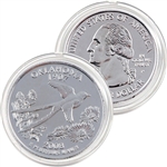 2008 Oklahoma Platinum Quarter - Philadelphia Mint