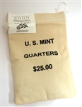 2009 District of Columbia $25 Government Bag Philadelphia Mint Quarters â€“ Uncirculated