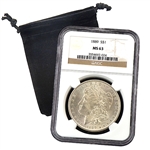 1889 Morgan Dollar - Philadelphia - Certified 63