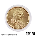 Coin Capsule - Sacagawea Dollar - 26.5 mm - Qty 25