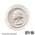 Coin Capsule - Quarter - 24.3 mm - Qty 50