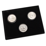 1963 Franklin Half Dollar 3 Coin Set - PDP