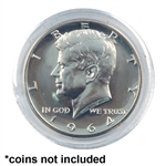 Coin Capsule - Half Dollar - 30.6 mm - Qty 250