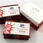 1999-2009 US Mint Silver Proof Set Collection