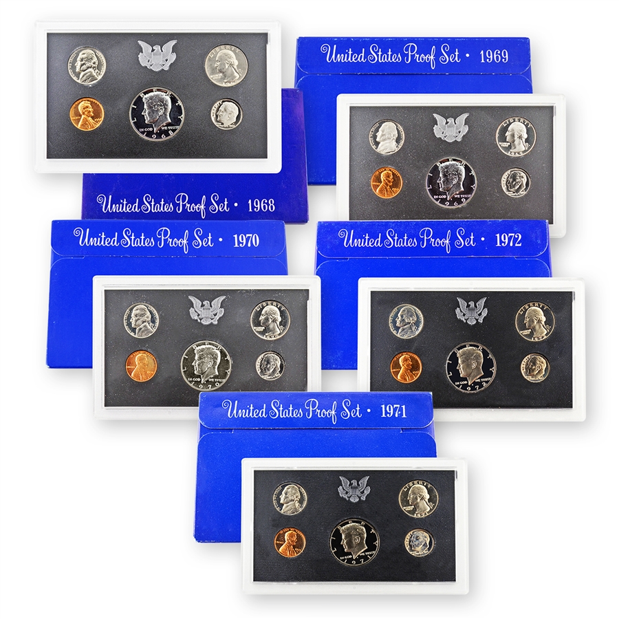 How much is a 1968 united states proof set worth The 1968 No S Proof Dime