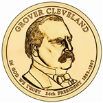 2012 Grover Cleveland 2nd Term -  Dollar - Philadelphia - Uncirculated in a capsule