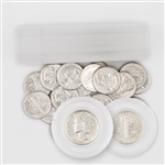 Mercury Dime Roll of 25 - Uncirculated