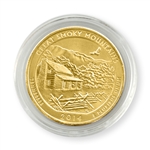 2014 Tennessee Great Smoky Mountains  Qtr - Denver - Gold in Capsule