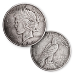 1934 Peace Dollar - Denver Mint - Circulated