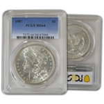 1887 Morgan Dollar - Philadelphia - PCGS 64
