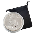 1977 Eisenhower Dollar - Philadelphia - Uncirculated - Capsule