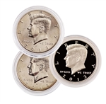 2013 Kennedy Half Dollar - Philadelphia, Denver, and San Francisco - Capsules