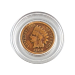 1909 Indian Head Cent - Circulated - Capsule