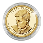2015 John F. Kennedy Dollar - Gold - Denver