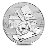 2020 Bart Simpson - 1 oz Silver - Uncirculated