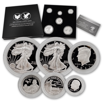 2021 US Mint Silver Eagle Proof Set - Limited Edition