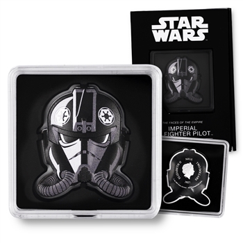 2021 Star Wars Faces of the Empire 1 oz Silver - Tie Fighter Pilot #3