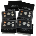 1992 to 1998 Silver Proof Sets