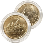 1999 New Jersey 24 Karat Gold Quarter - Philadelphia