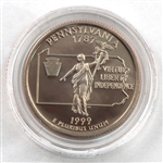 1999 Pennsylvania Proof Quarter - San Francisco Mint