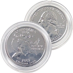 2002 Louisiana Platinum Quarter - Denver Mint